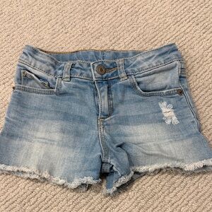 Zara denim shorts size 5